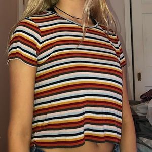 set of two “Seriously Soft” Aero crop tops